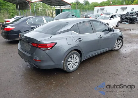 2020 Nissan Sentra S Xtronic Cvt из США, поврежденный, VIN 3N1AB8BV1LY224641